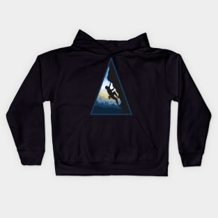 Mountain Climbing Kids Hoodie